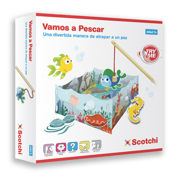 Vamos a pescar con Velcro