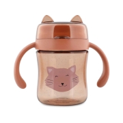 Vaso antiderrame 360 con asas Gato