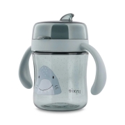 Vaso antiderrame 360 con asas Tiburón
