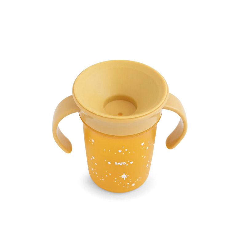 Copo anti-gotejamento Amazing Cup Mostarda