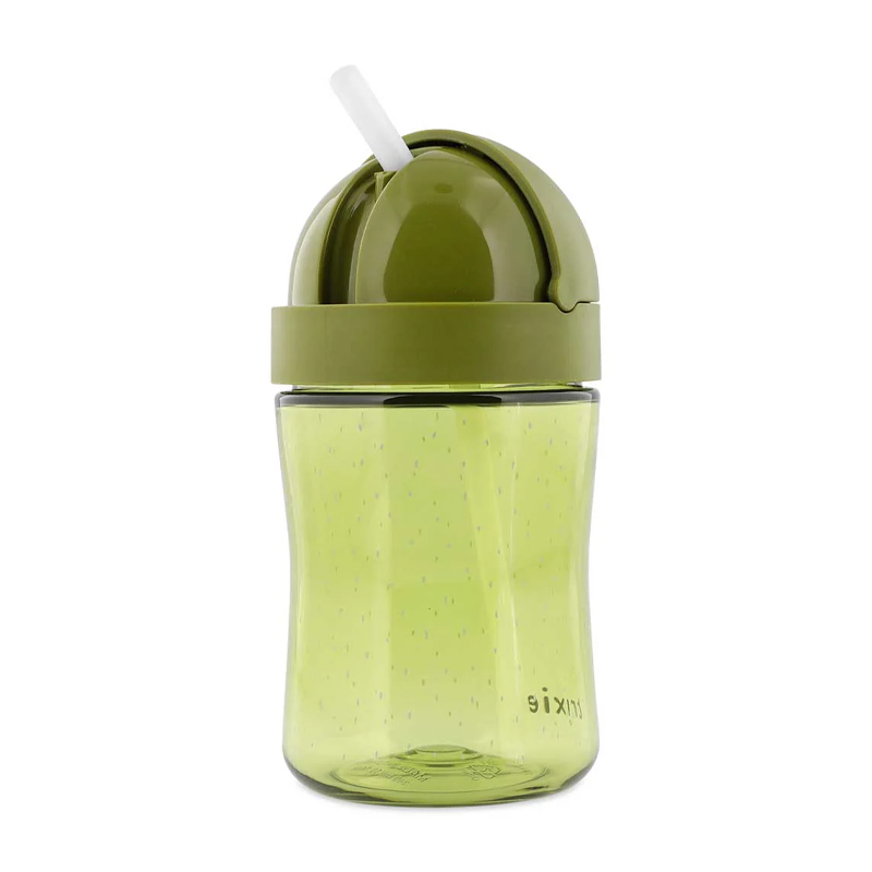 Vaso con pajita Dino