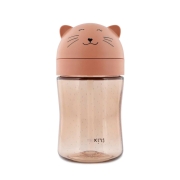 Vaso con pajita Gato