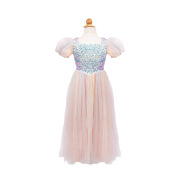 Vestido Brilhante Rainbow 3-4 anos
