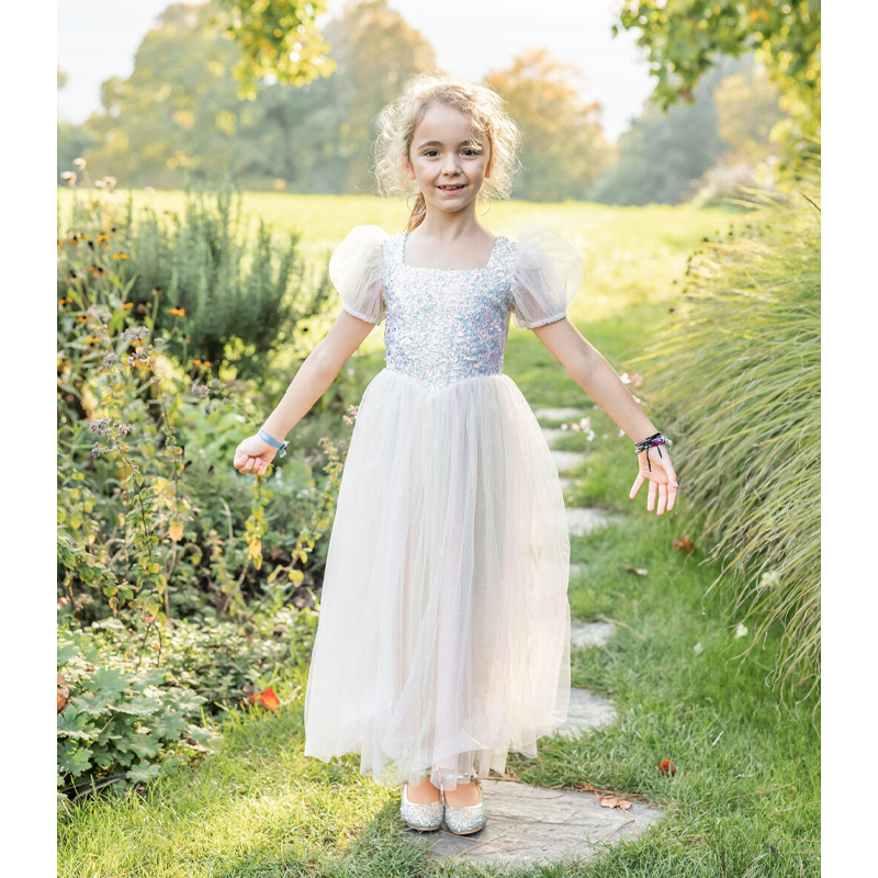 Vestido Brillante Rainbow 5-6 años