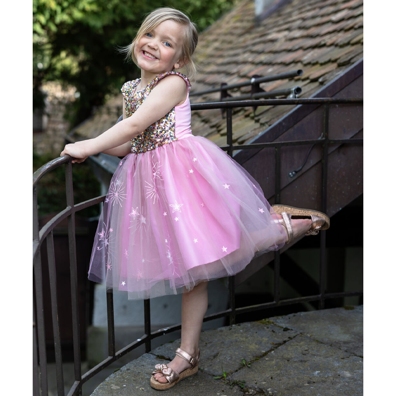 Vestido de Lantejoulas A Star is Born 7-8 anos