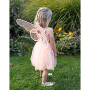 Vestido Mariposa Bliss Pêssego 3-4 anos
