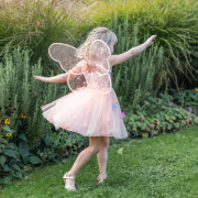 Vestido Mariposa Bliss Melocotón 7-8 años