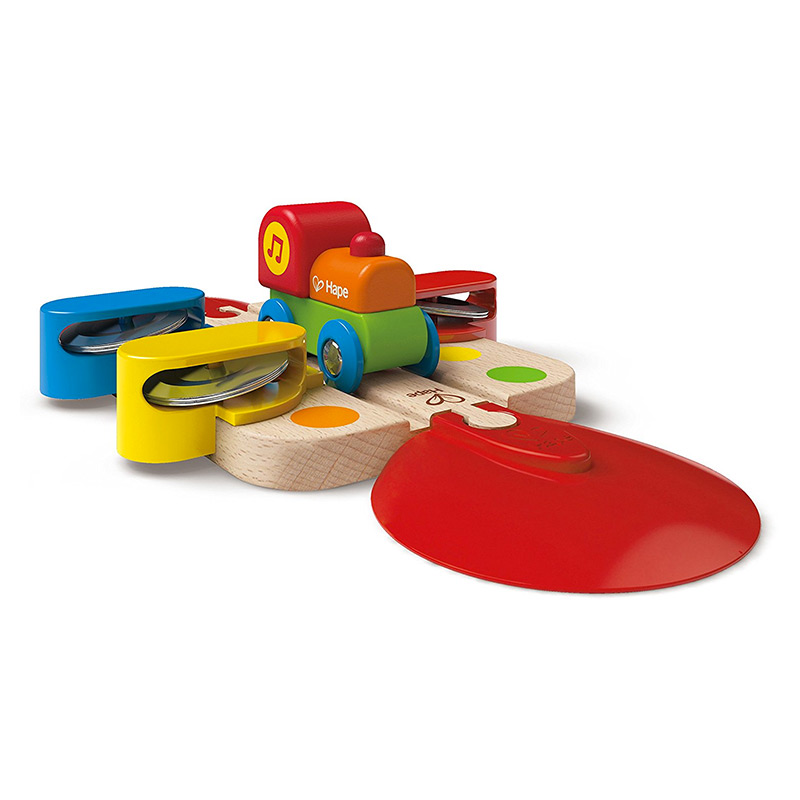 Kit De Expansión De Vía Elevada Hape Con 6 Pilares – Accesorio Para Trenes De Madera, Fomenta La Creatividad Y El Pensamiento Espacial, Compatible Con Otras Marcas