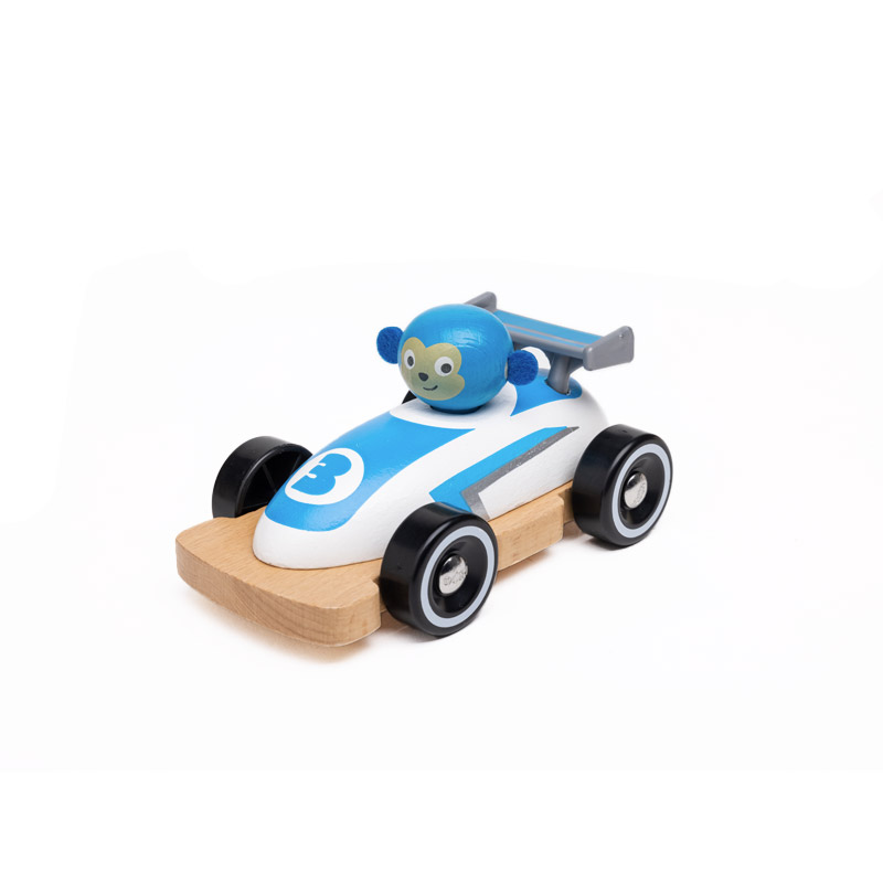 Wild Riders: Coche de Carreras Azul