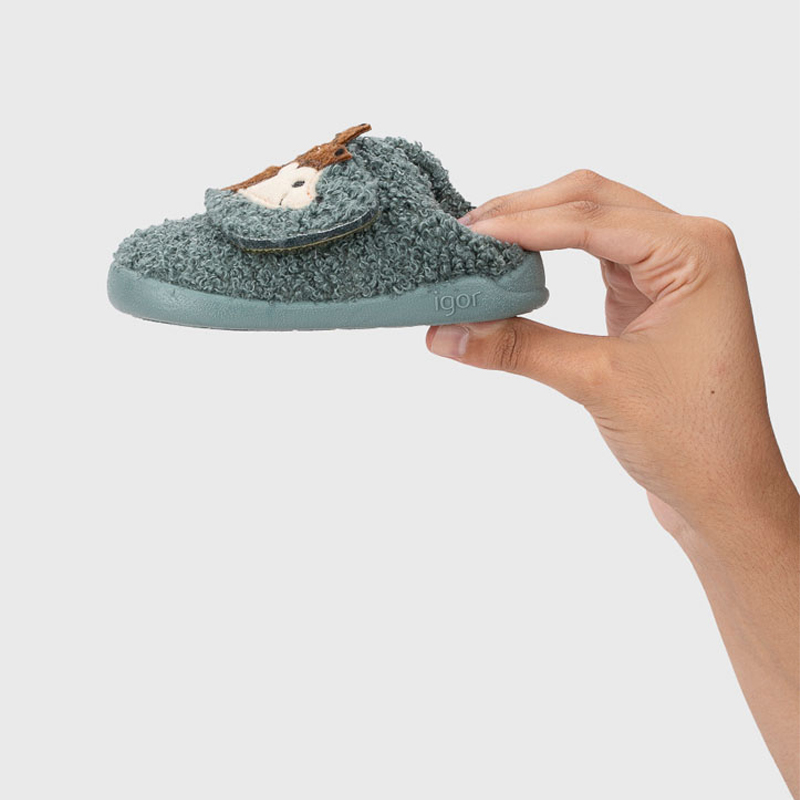 Zapatillas de Casa Homie Erizo Verde