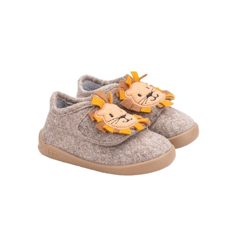 Zapatillas de Casa Homie León Taupe