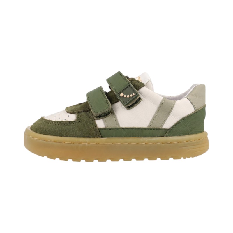 Zapatillas barefoot Blanditos Caicos Verde y Blanco