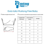 Zapatillas barefoot Free Baby Azul Marino