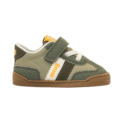 Zapatillas barefoot Free Baby Verde Kaki