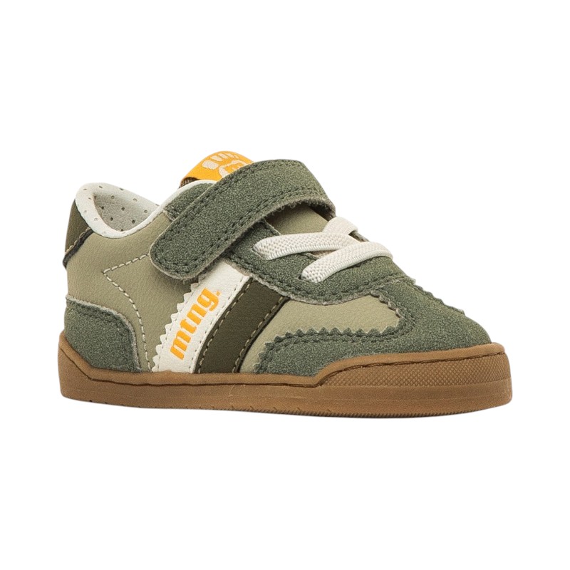 Zapatillas barefoot Free Baby Verde Kaki