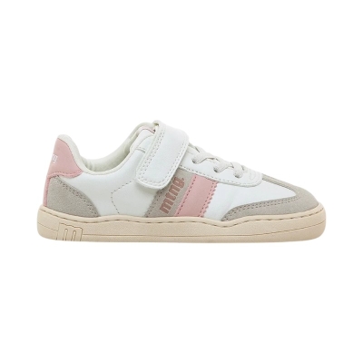 Zapatillas barefoot Free Kids Blanco y Rosa