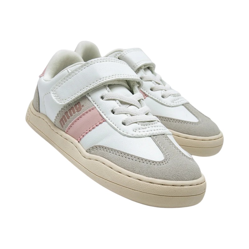 Zapatillas barefoot Free Kids Blanco y Rosa