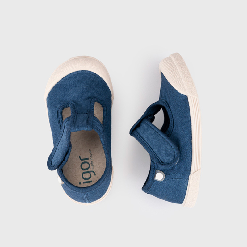 Zapatillas de lona Pepito Marino