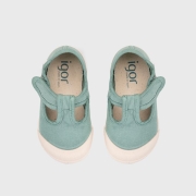Zapatillas de lona Pepito Menta