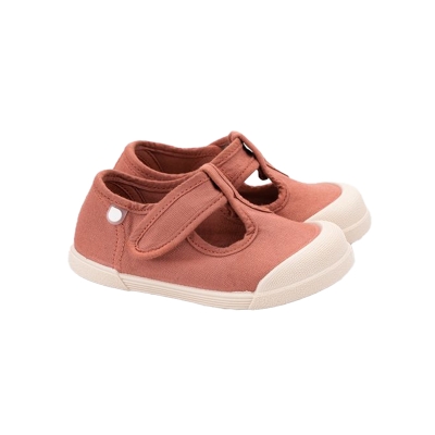 Zapatillas de lona Pepito Terracota