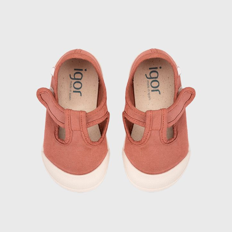 Zapatillas de lona Pepito Terracota