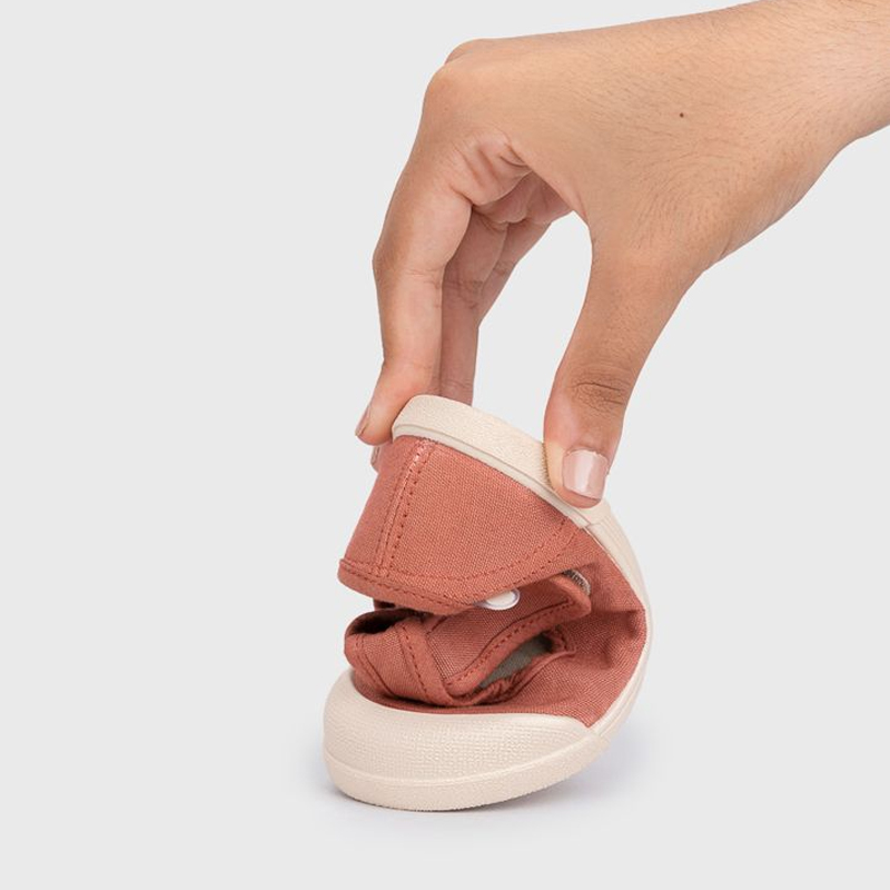 Zapatillas de lona Pepito Terracota