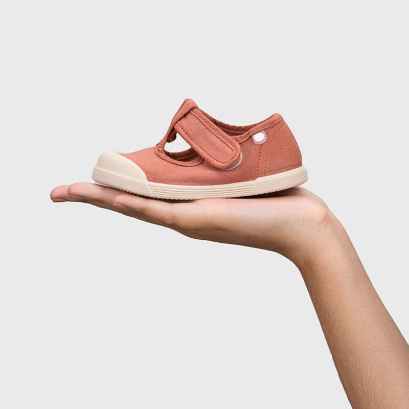 Zapatillas de lona Pepito Terracota