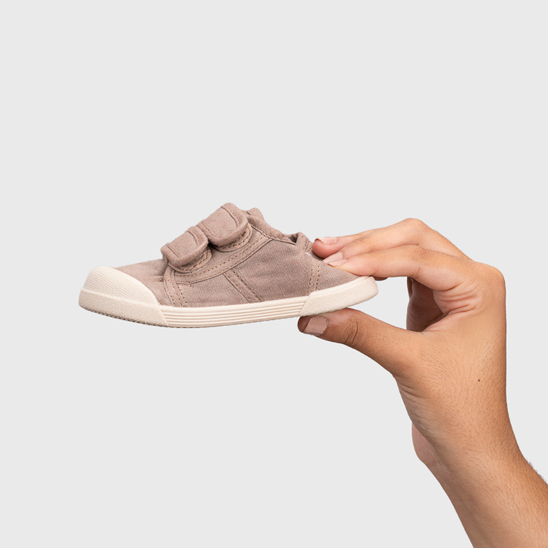 Zapatillas de lona Velcro Cacao