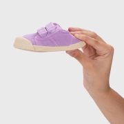 Zapatillas de lona Velcro Malva