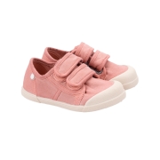 Zapatillas de lona Velcro N. Rosa