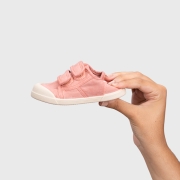 Zapatillas de lona Velcro N. Rosa