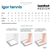 Zapatillas respetuosas Igor Tennis Teja