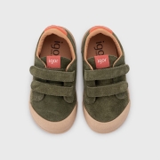 Zapatillas respetuosas Igor Tennis Suede Kaki